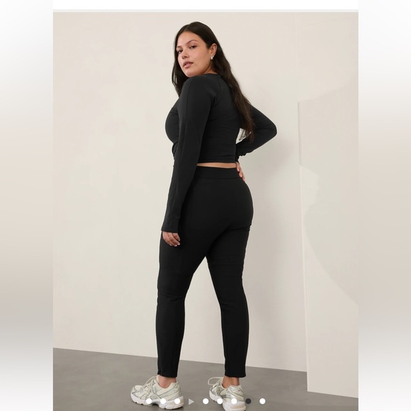 NWOT Athleta Stellar Trouser black pants size 6 - Picture 4 of 13